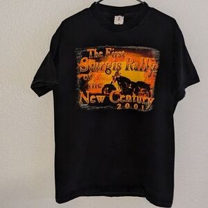 Vtg The First Sturgis Rally The Millennium 2000 Black Hills Size Large
